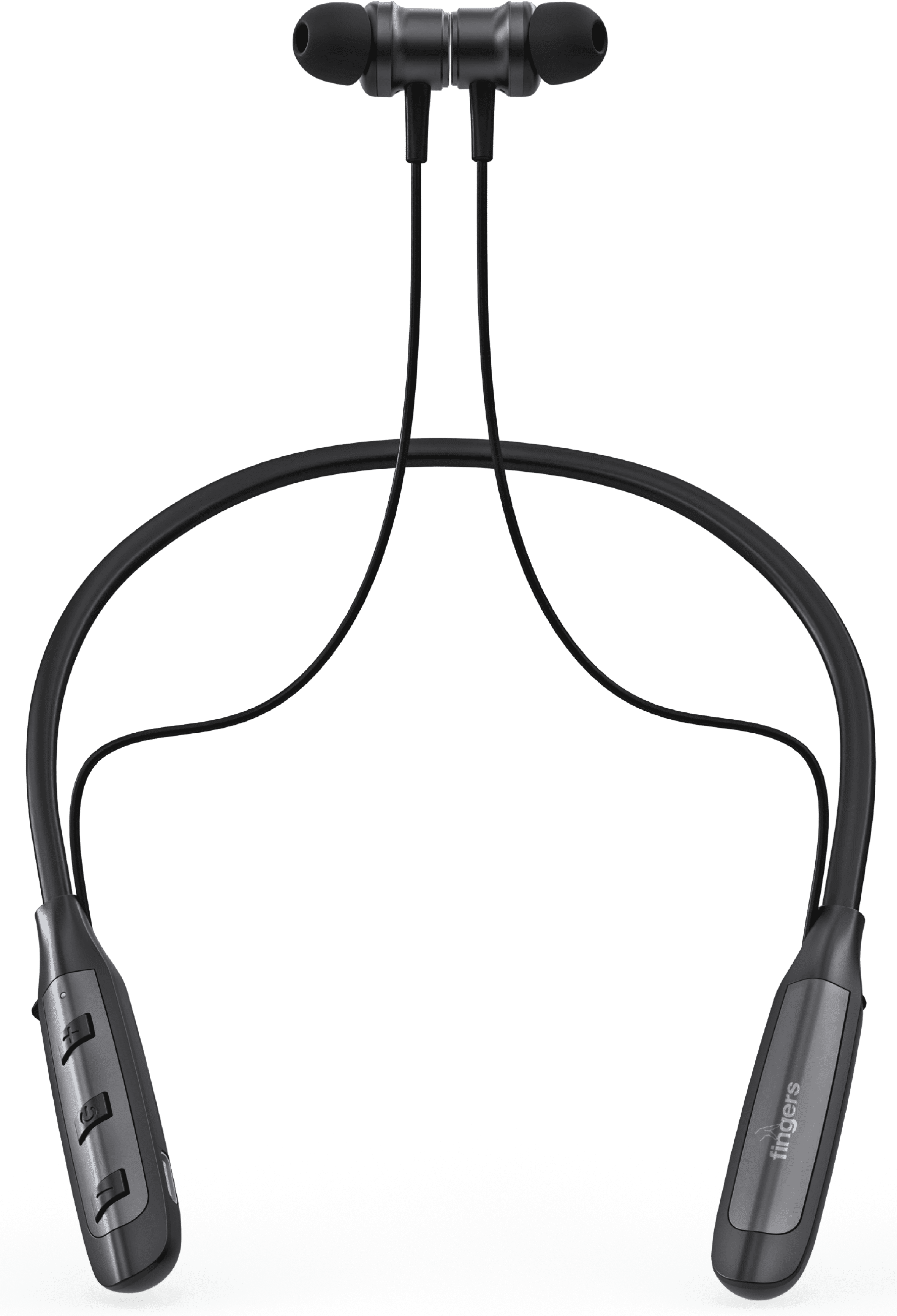 FINGERS Cozy Neckband Earphones With Control On One Side