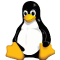 Linux OS Vector Image