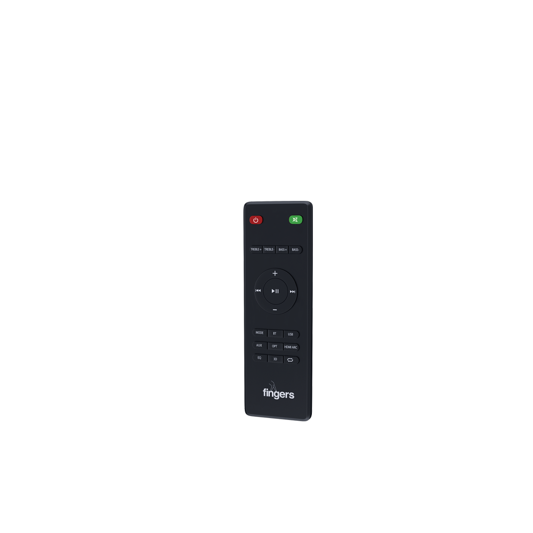 Remote Of Fingers Octane Sound Bar Series Octane 40